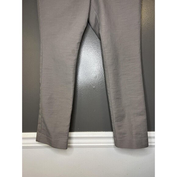 Ann Taylor Pants Womens 6P Gray Signature Straight Leg Stretch Dress Work - Picture 4 of 10